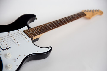 Electric guitar isolated