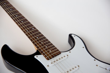 Obraz na płótnie Canvas Electric guitar isolated