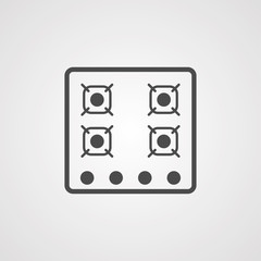 Gas stove icon