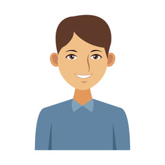 Executive man cartoon icon vector illustration graphic design