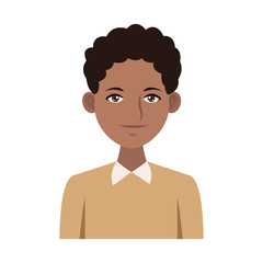 Executive man cartoon icon vector illustration graphic design