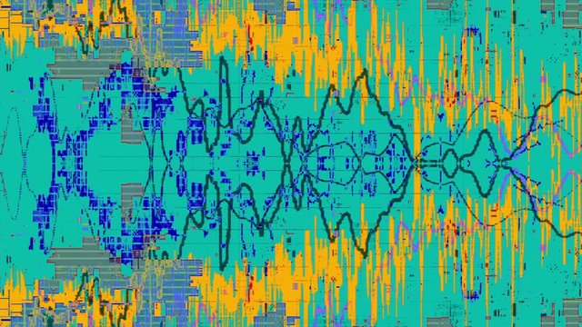 Noise Oscilloscope Audio Lines Spectrum Abstract Background