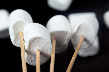 Fluffy white marshmallow