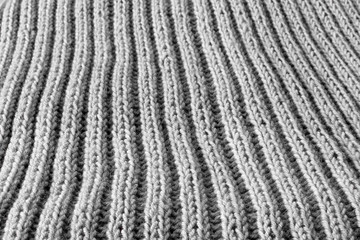Background of wool. The cloth. Gray