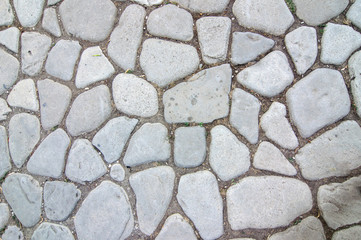 Stone path at the old town 314.