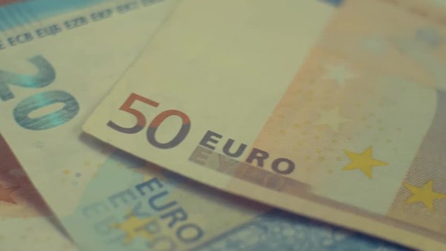 Euro (EUR) banknotes - 4K