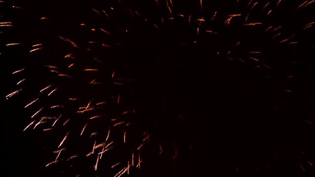 Sparkling Sparks of Fireworks