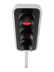 Red traffic light