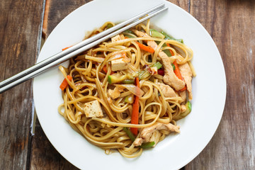 asian style noodles