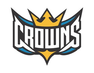 Crowns Typography and icon emblem