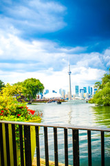 Blick auf die Toronto Skyline 