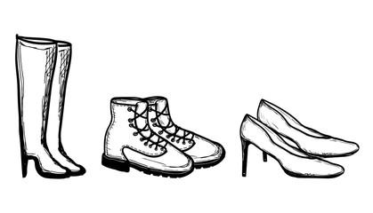 Shoes - vector illustration