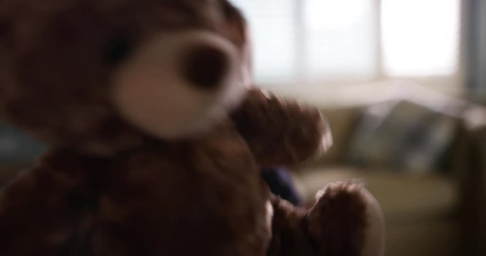 Boy excited at his Christmas present