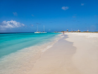 Fototapeta na wymiar The beautiful Klein Curacao deserted island Curacao Views