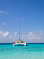 Obraz premium The beautiful Klein Curacao deserted island Curacao Views