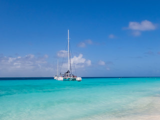 Obraz premium The beautiful Klein Curacao deserted island Curacao Views