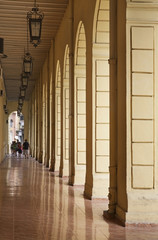 Arcade in Havana. Cuba