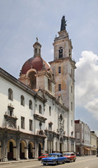 Fototapeta na wymiar Nuestra Senora del Carmen Church in Havana. Cuba