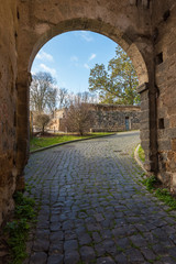 Orvieto (Italy) - The beautiful etruscan and medieval town in Umbria region, central Italy, with nice historic center.