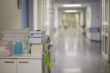 Krankenhaus-Flur, Station 