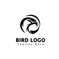 abstract Eagle fly logo