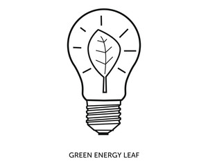 Green Energy Leaf