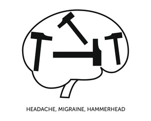 Headache Migrane Hammerhead solid