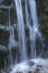 Fototapeta na wymiar Blue Waterfall 2