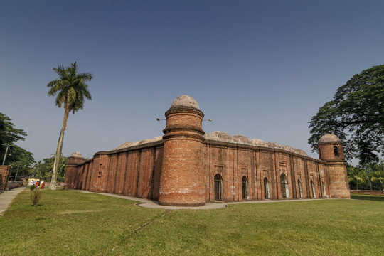 Shait-Gumbad Mosque in Bangladesh