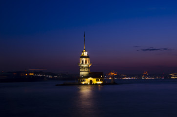 Fototapeta na wymiar kız kulesi , istanbul , turkey