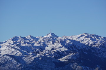 Winter landscape.