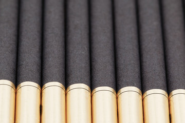 World No Tobacco Day and tobacco on white background