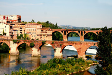 Fototapeta premium City in South France