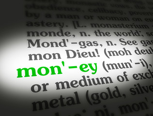 Dictionary Money