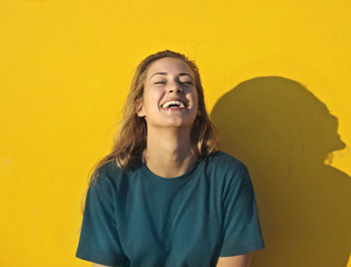 Laughing girl