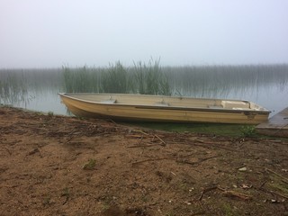 Beached Row Boat