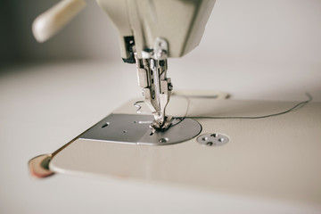 sewing machine monochrome background