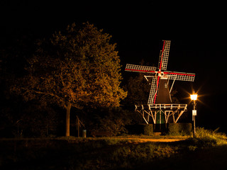 Windm&uuml;hle-Nacht