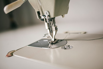 sewing machine monochrome background