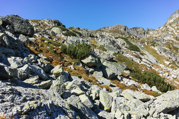 The valley of Malyovishka river, Rila Mountain, Bulgaria