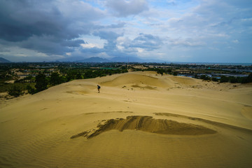 Sand dunes in Vietnam