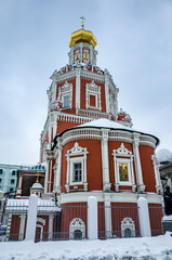 Fototapeta na wymiar Epiphany Cathedral, Moscow, Russia