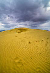 Sand dunes in Vietnam