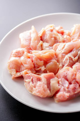 若どり　もも　角切り