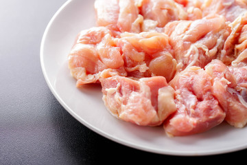 若どり　もも　角切り