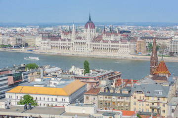 View of the Budapest Parliament from the Fisherman's Bastion