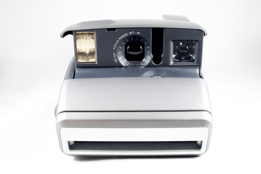 Instant Film Camera Isolated