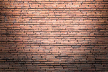 Fototapeta na wymiar Brick wall texture or brick wall background. brick wall for interior exterior decoration and industrial construction concept design. brick wall motifs that occurs natural.
