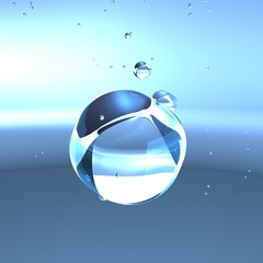 partícula agua © AlbertoGiovanni