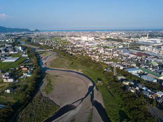 瀬戸川空撮
